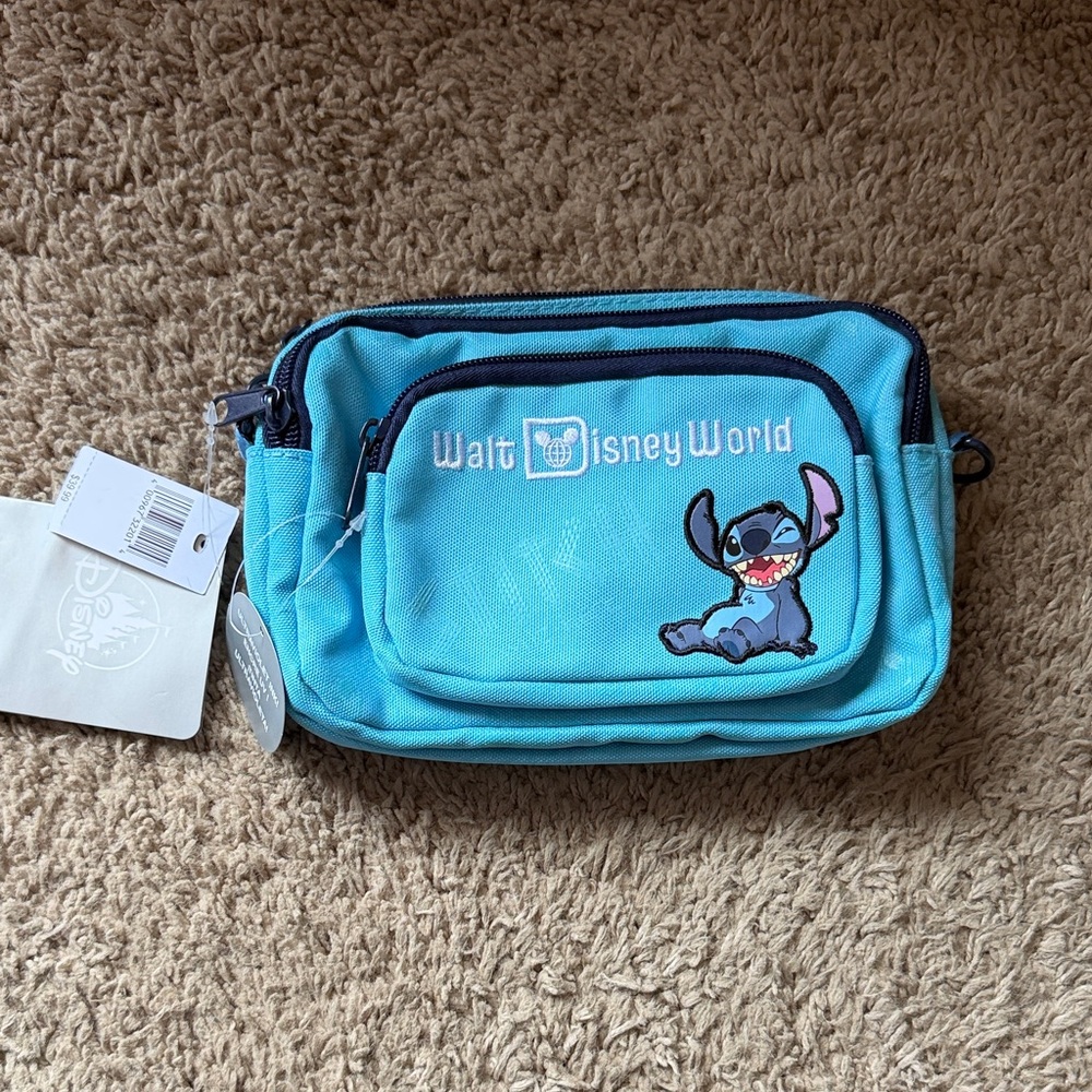 Walt Disney World Blue Stitch Fanny/waist Bag